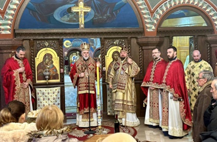 Бесједа Епископа Григорија о човјеку као икони Бога у Диселдорфу