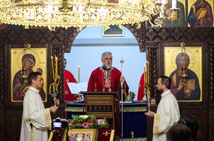 Бесједа Епископа Григорија о самопоуздању човјека кроз богопознање у Штутгарту